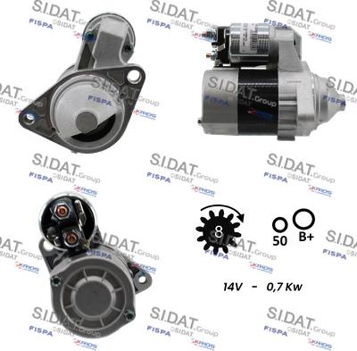 Fispa S12VA0132 - Motorino d'avviamento www.autoricambit.com