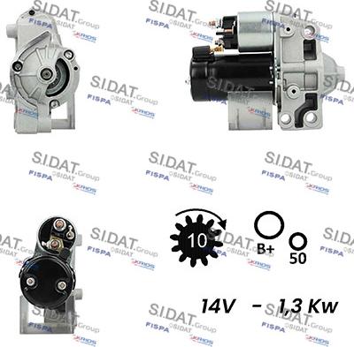 Fispa S12VA0239A2 - Motorino d'avviamento www.autoricambit.com