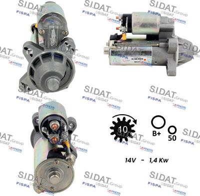 Fispa S12VS0694 - Motorino d'avviamento www.autoricambit.com