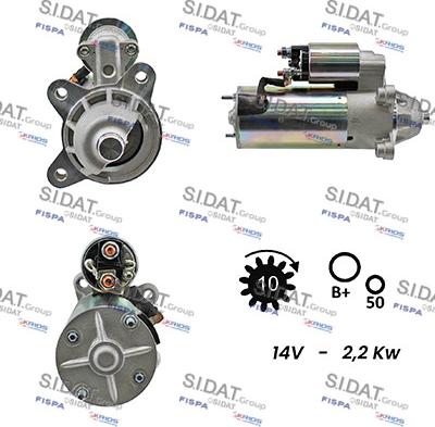 Fispa S12VS0023A2 - Motorino d'avviamento www.autoricambit.com