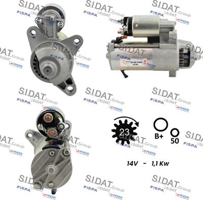 Fispa S12VS0192 - Motorino d'avviamento www.autoricambit.com