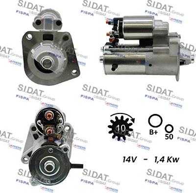 Fispa S12VS0369A2 - Motorino d'avviamento www.autoricambit.com