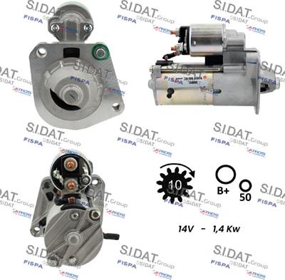 Fispa S12VS0369 - Motorino d'avviamento www.autoricambit.com