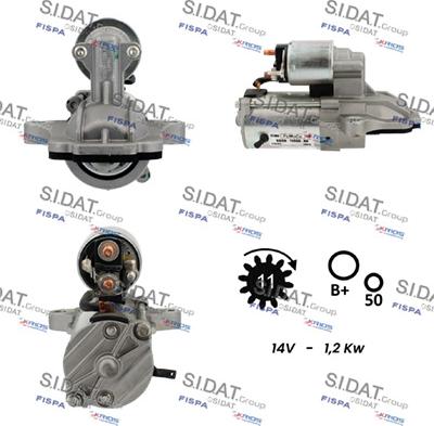 Fispa S12VS0283 - Motorino d'avviamento www.autoricambit.com