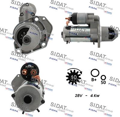 Fispa S24BH0051 - Motorino d'avviamento www.autoricambit.com