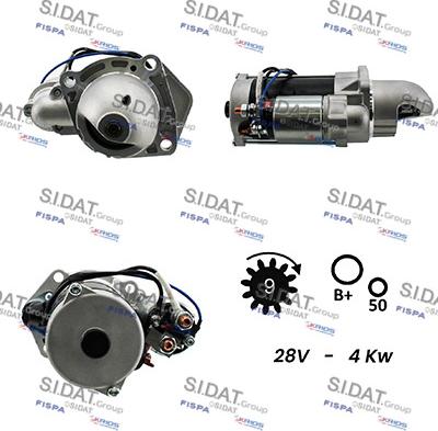 Fispa S24BH0061A2 - Motorino d'avviamento www.autoricambit.com