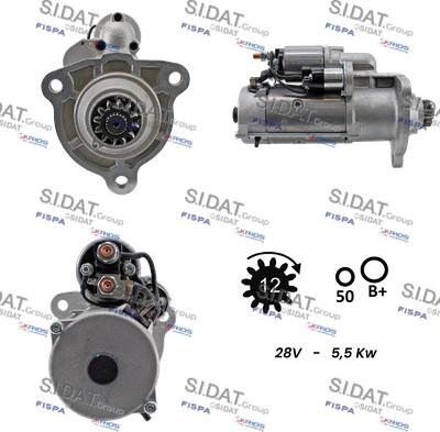 Fispa S24BH0123 - Motorino d'avviamento www.autoricambit.com