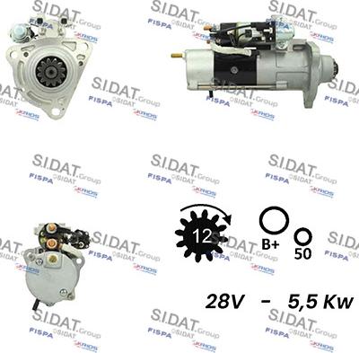 Fispa S24MH0026 - Motorino d'avviamento www.autoricambit.com