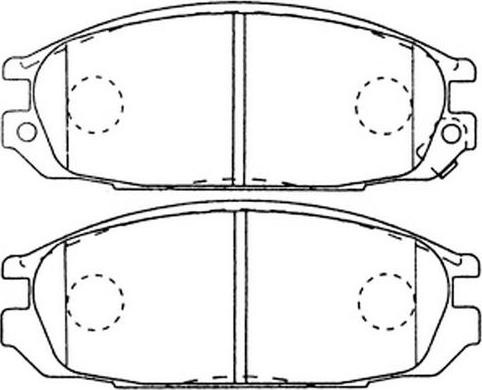 BENDIX 510712 - Kit pastiglie freno, Freno a disco www.autoricambit.com