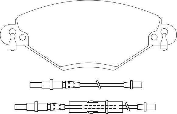 Ferodo TAR1411 - Kit pastiglie freno, Freno a disco www.autoricambit.com