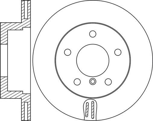 Mintex MDC1646C - Discofreno www.autoricambit.com