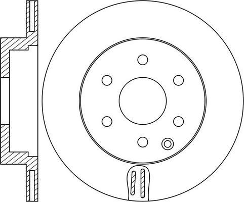 Kavo Parts BR-6858-C - Discofreno www.autoricambit.com