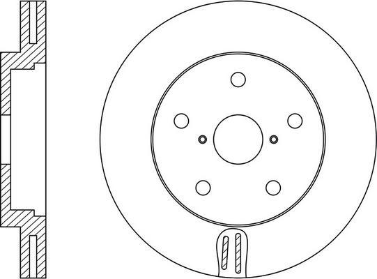 Kavo Parts BR-8222-C - Discofreno www.autoricambit.com