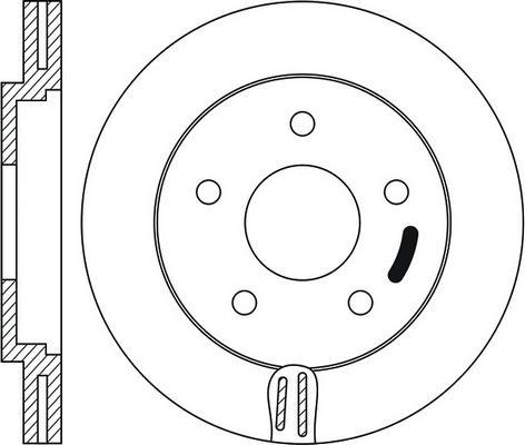 BENDIX 520325 - Discofreno www.autoricambit.com