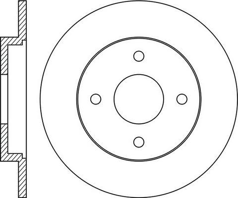 Mintex MDC442 - Discofreno www.autoricambit.com