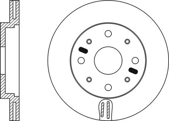 Valeo 186153 - Discofreno www.autoricambit.com