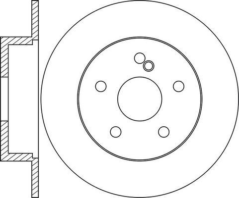 Mercedes-Benz 000 423 05 12 - Discofreno www.autoricambit.com