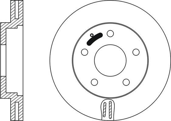 Kavo Parts BR-4737-C - Discofreno www.autoricambit.com