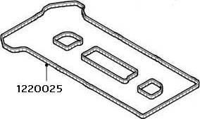 FORD 1 220 025 - Kit guarnizioni, Copritestata www.autoricambit.com