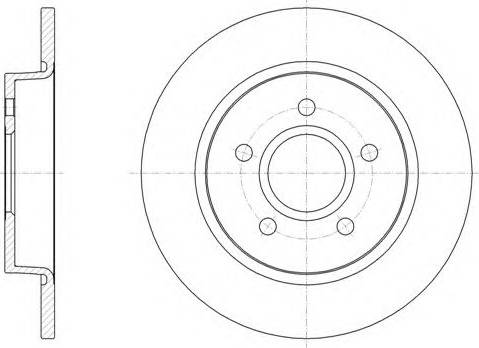 FORD BV612A315BA - Discofreno www.autoricambit.com