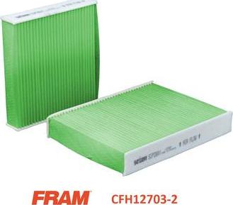 FRAM CFH12703-2 - Filtro, Aria abitacolo www.autoricambit.com