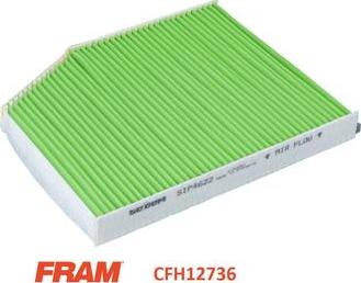 FRAM CFH12736 - Filtro, Aria abitacolo www.autoricambit.com