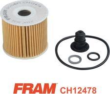 FRAM CH12478 - Filtro olio www.autoricambit.com