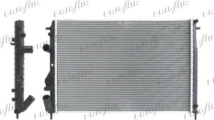 Frigair 0109.3088 - Radiatore, Raffreddamento motore www.autoricambit.com