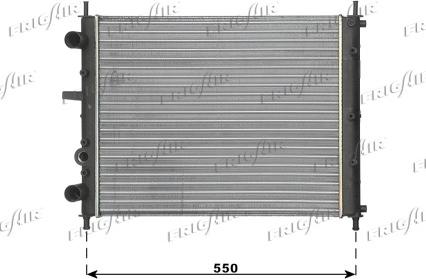 Frigair 0104.3093 - Radiatore, Raffreddamento motore www.autoricambit.com