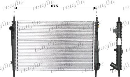 Frigair 0105.3074 - Radiatore, Raffreddamento motore www.autoricambit.com