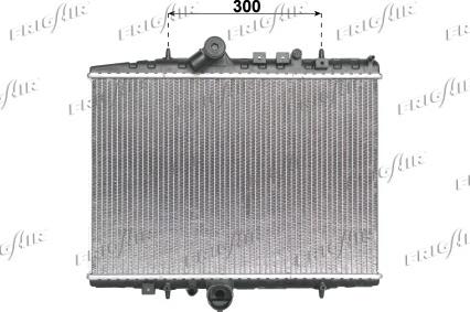 Frigair 0103.3080 - Radiatore, Raffreddamento motore www.autoricambit.com