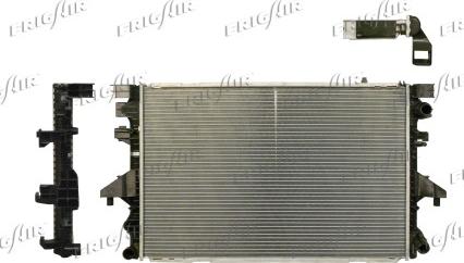 Frigair 0110.3156 - Radiatore, Raffreddamento motore www.autoricambit.com