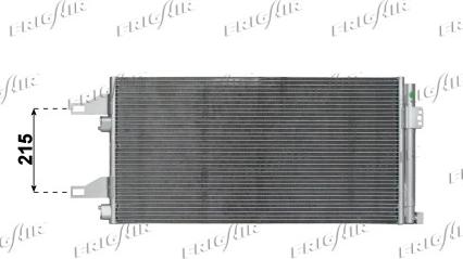 Frigair 0804.2070 - Condensatore, Climatizzatore www.autoricambit.com