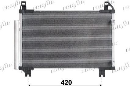 Frigair 0815.3033 - Condensatore, Climatizzatore www.autoricambit.com