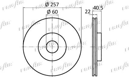 Frigair DC04.108 - Discofreno www.autoricambit.com