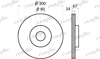 Frigair DC04.103 - Discofreno www.autoricambit.com