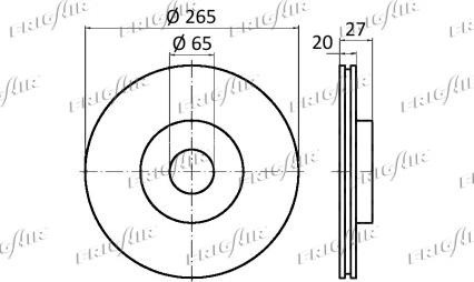 Frigair DC03.109 - Discofreno www.autoricambit.com