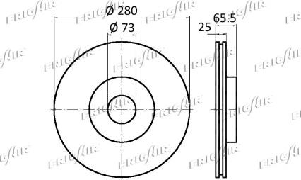 Frigair DC03.106 - Discofreno www.autoricambit.com