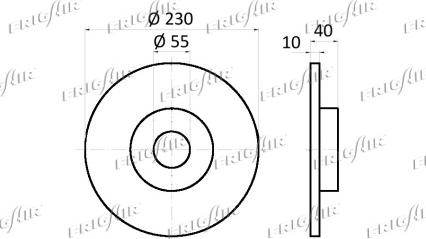 Frigair DC03.110 - Discofreno www.autoricambit.com