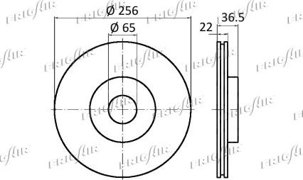 Frigair DC10.103 - Discofreno www.autoricambit.com