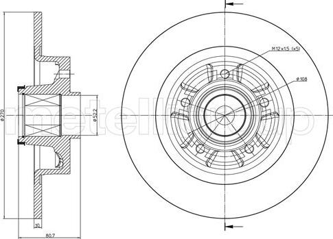 SNR KF155.115U - Discofreno www.autoricambit.com