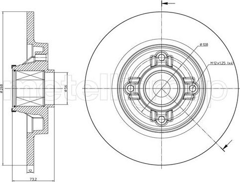 Brembo MDC2030 - Discofreno www.autoricambit.com