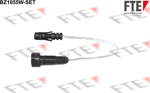 FTE BZ1055W-SET - Contatto segnalazione, Usura past. freno/mat. d'attrito www.autoricambit.com