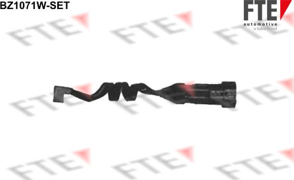 FTE BZ1071W-SET - Contatto segnalazione, Usura past. freno/mat. d'attrito www.autoricambit.com