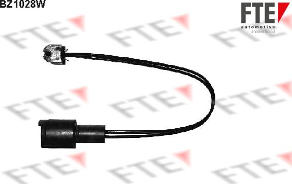 FTE BZ1028W - Contatto segnalazione, Usura past. freno/mat. d'attrito www.autoricambit.com