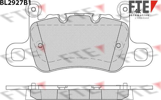 FTE 9011171 - Kit pastiglie freno, Freno a disco www.autoricambit.com