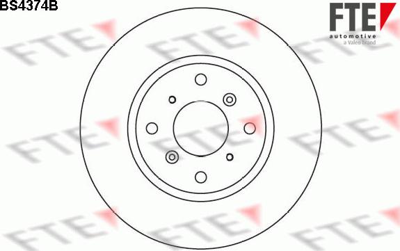 FTE BS4374B - Discofreno www.autoricambit.com