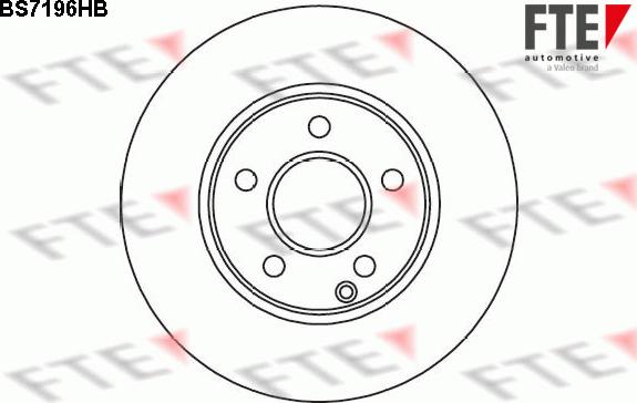 FTE BS7196HB - Discofreno www.autoricambit.com