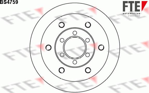 FTE BS4759 - Discofreno www.autoricambit.com