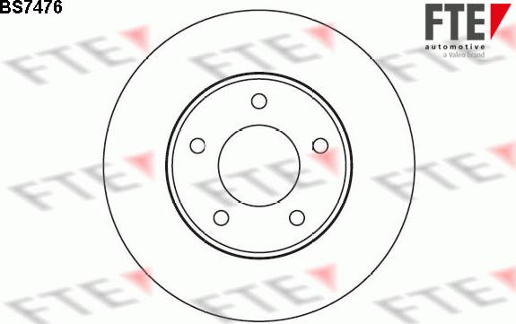 FTE BS7476 - Discofreno www.autoricambit.com